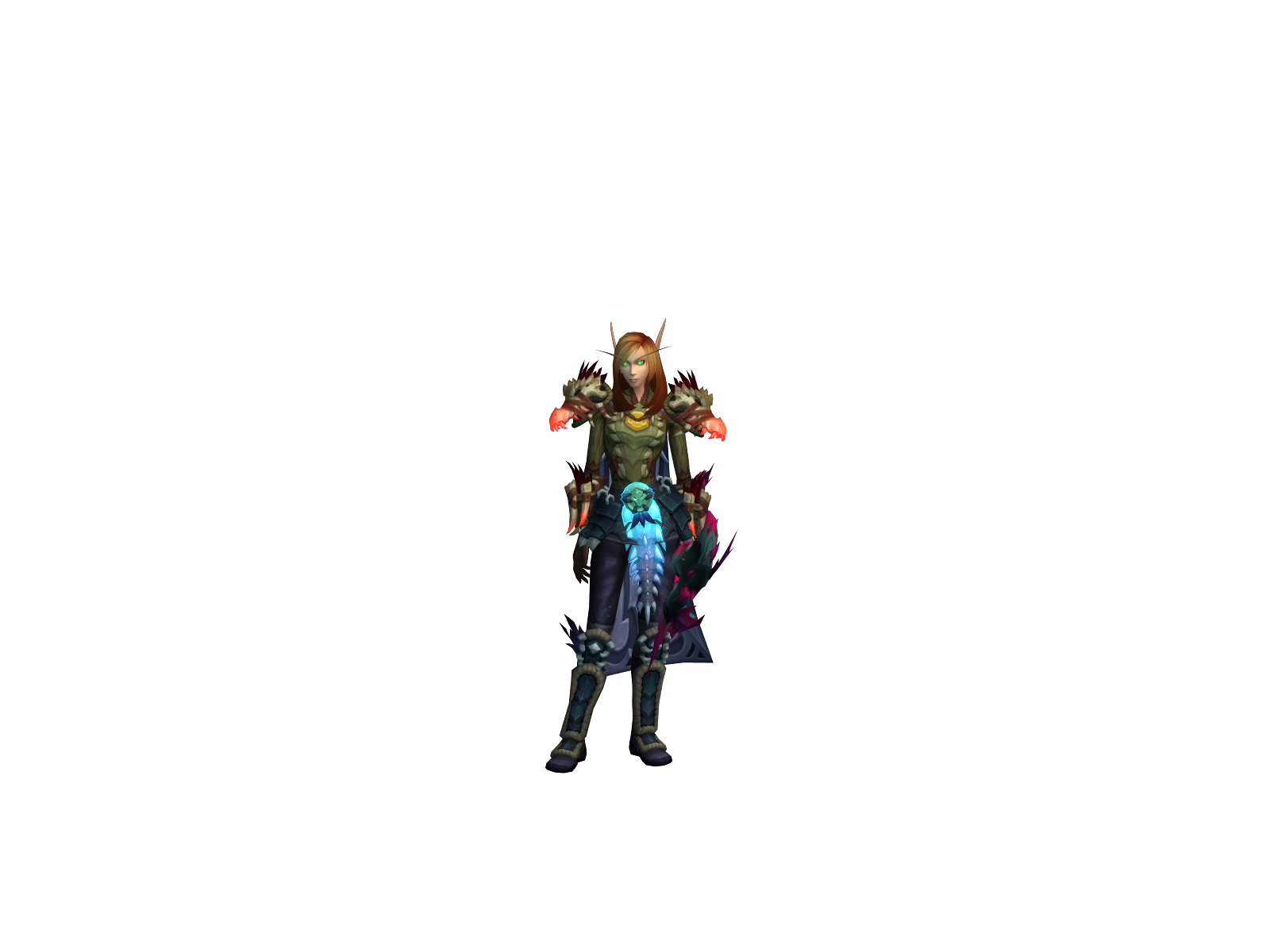 Rylnarya 3D character render