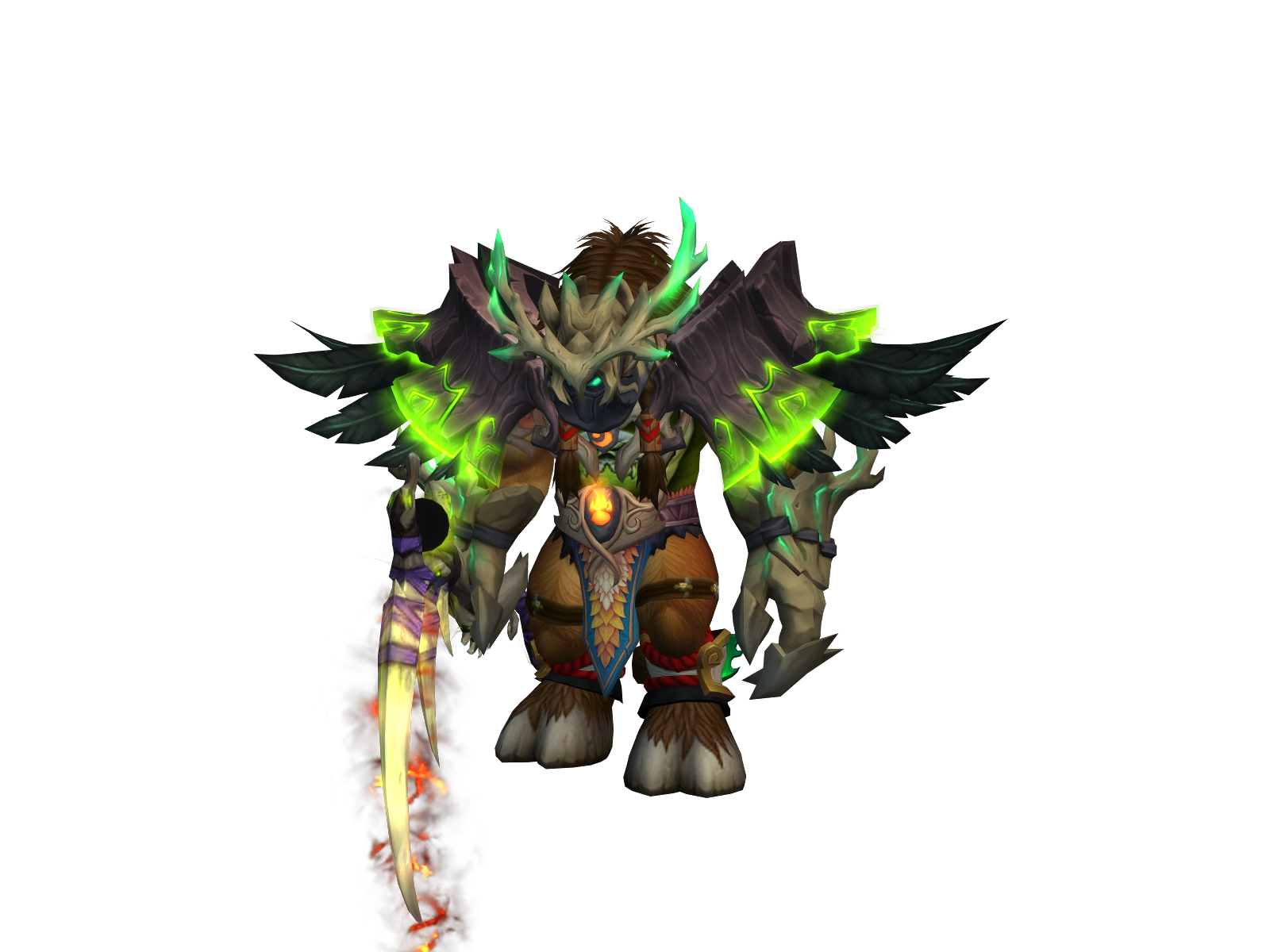 Moophues 3D character render