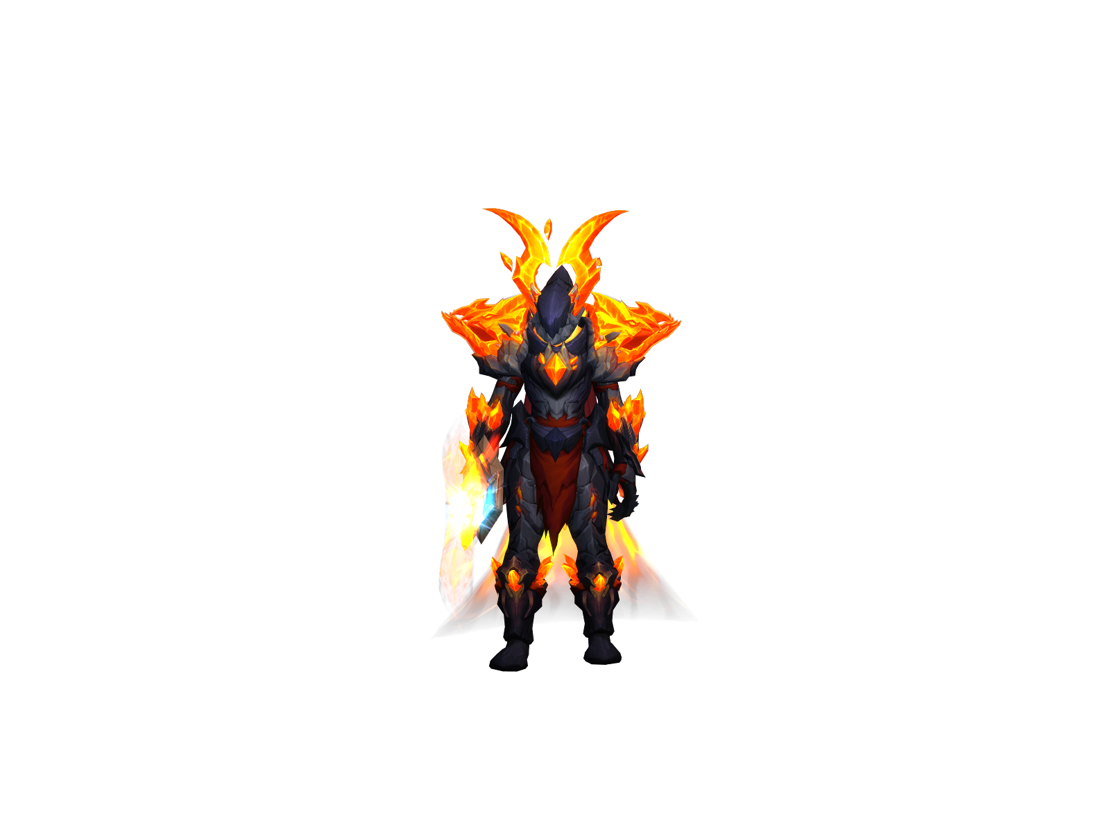 Dracru 3D character render