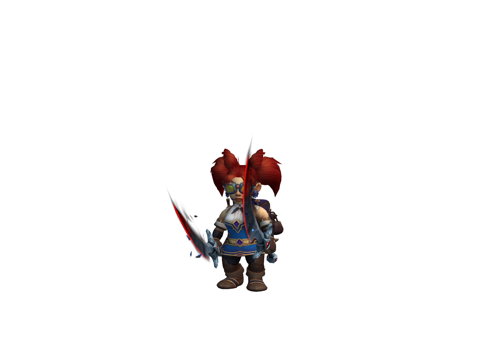 Cuetoe 3D character render