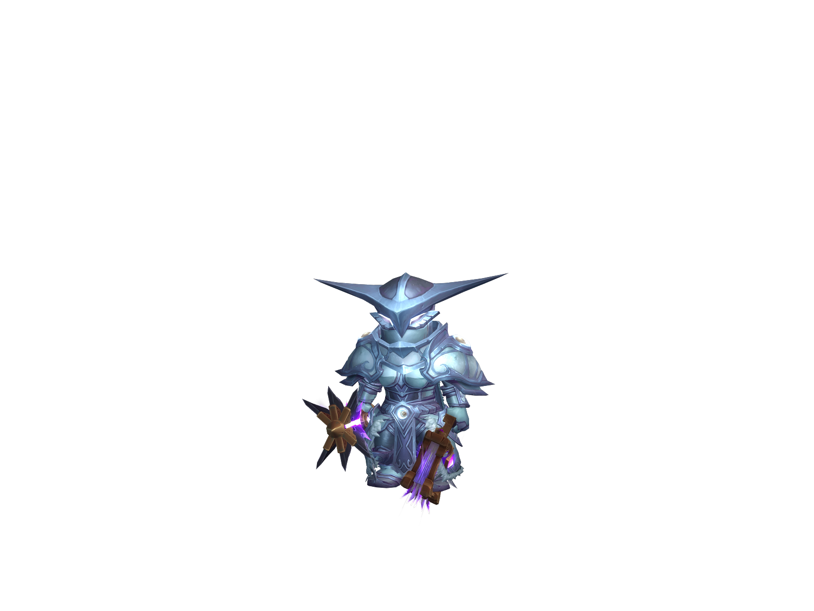 Squawkin 3D character render
