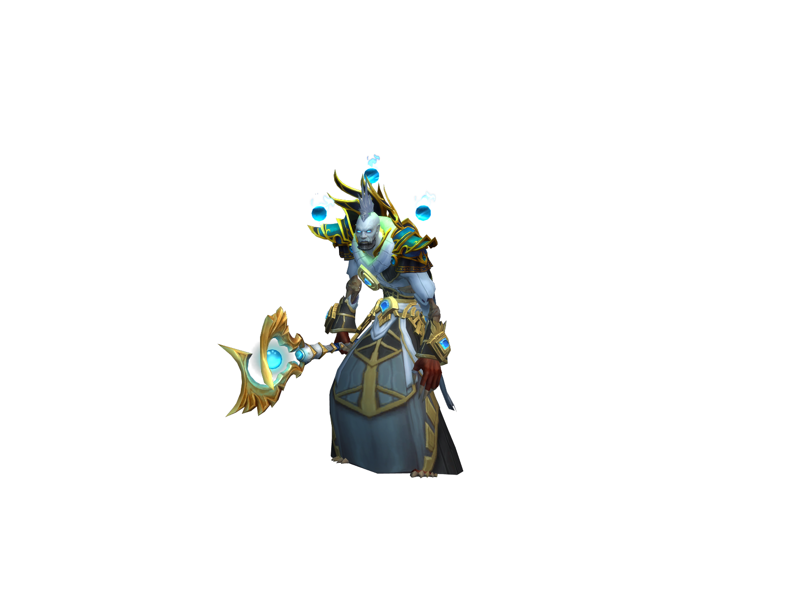 Plinked 3D character render