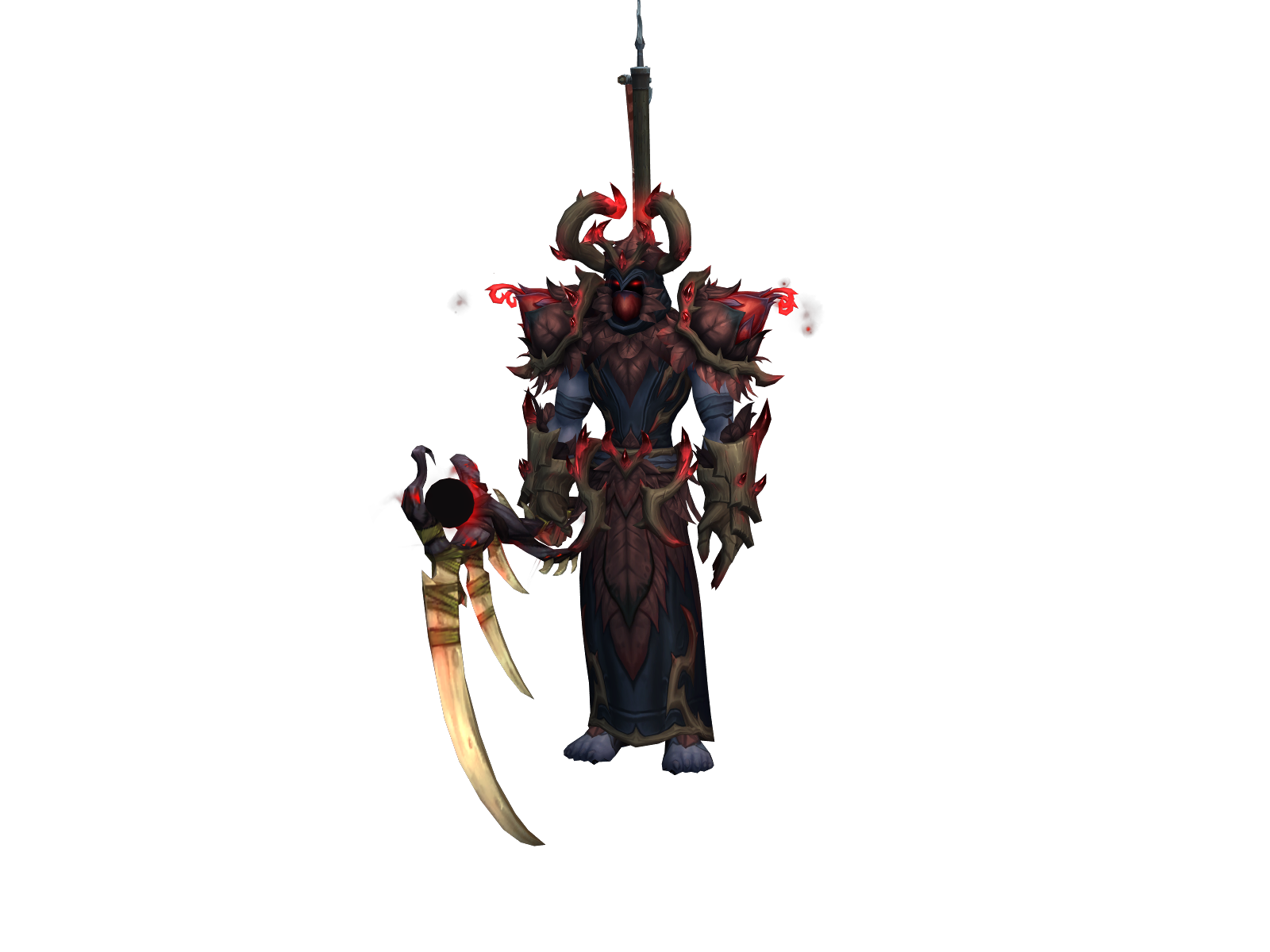 Tackleda 3D character render
