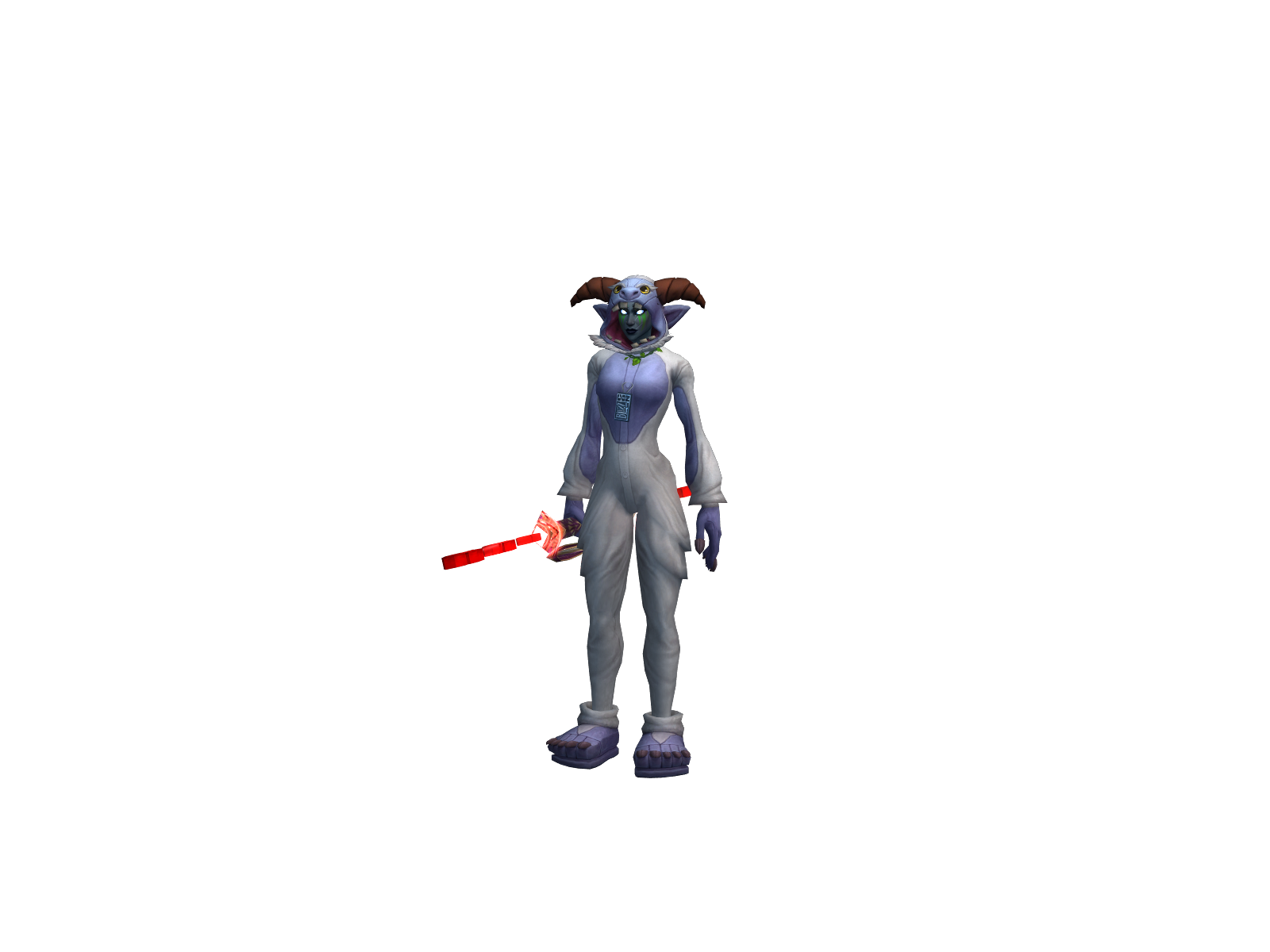 Glõrp 3D character render
