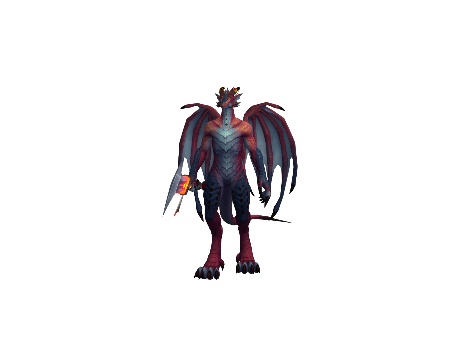 Trenserath 3D character render