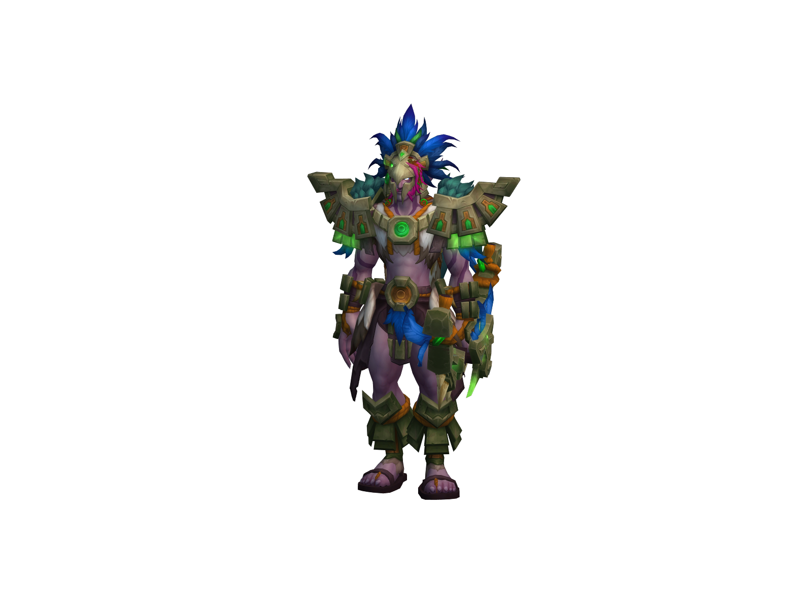 Justhoka 3D character render