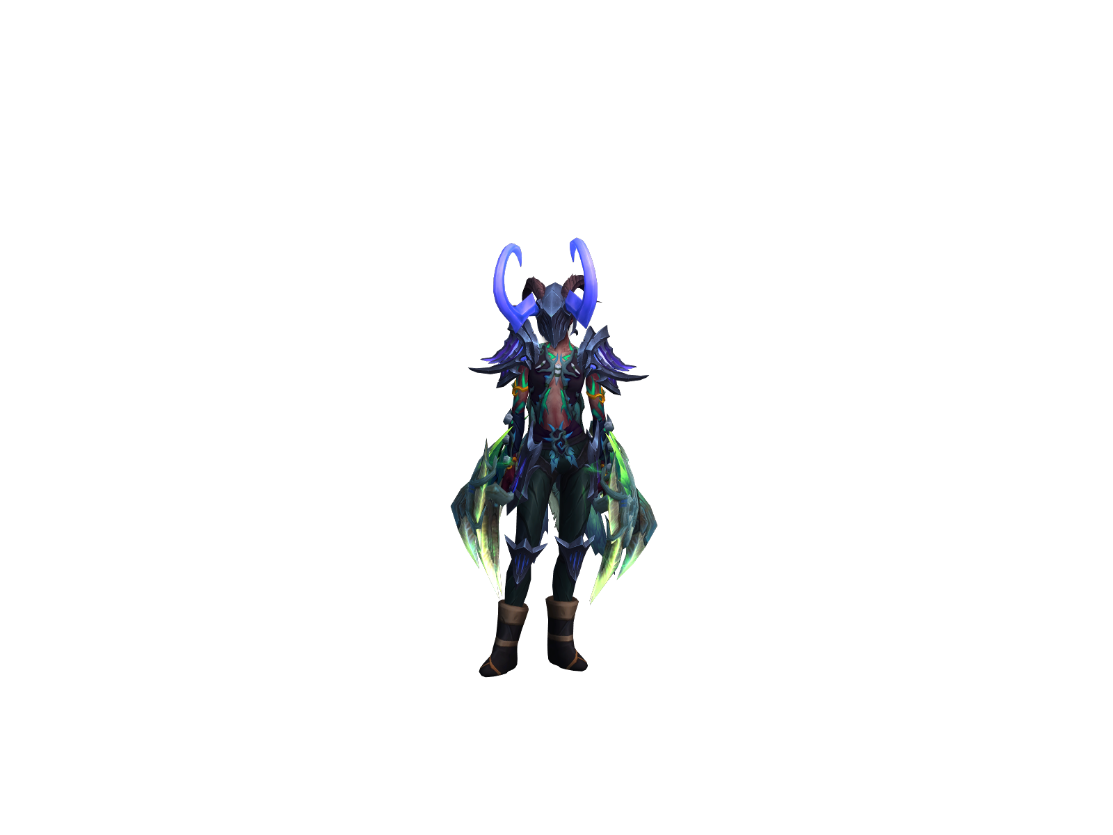 Baryum 3D character render