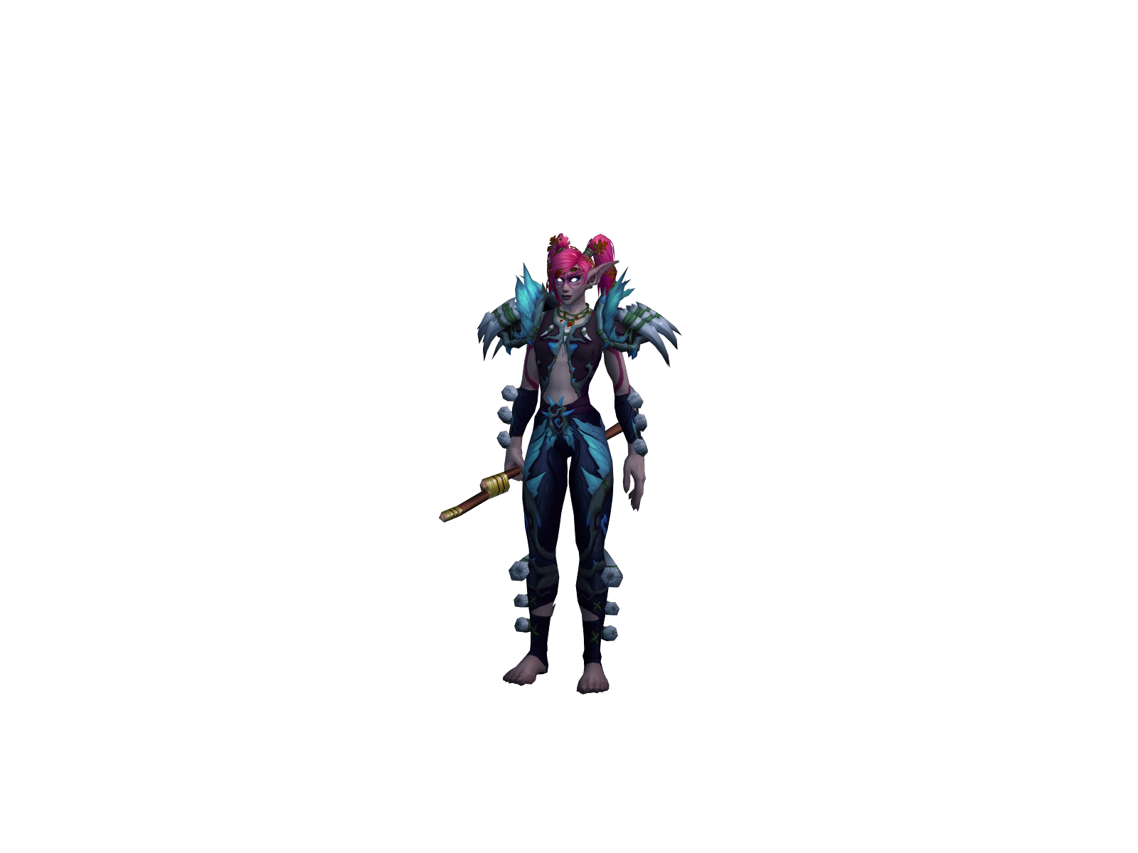 Jecci 3D character render
