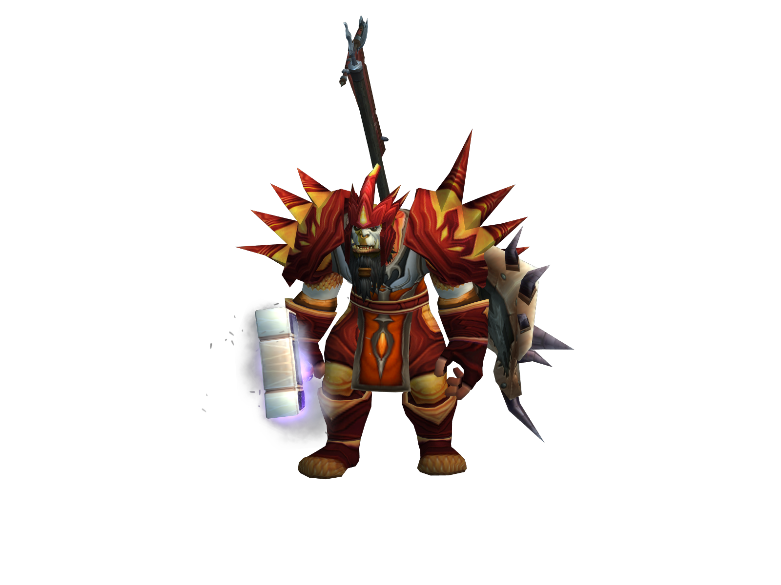 Lostshôck 3D character render