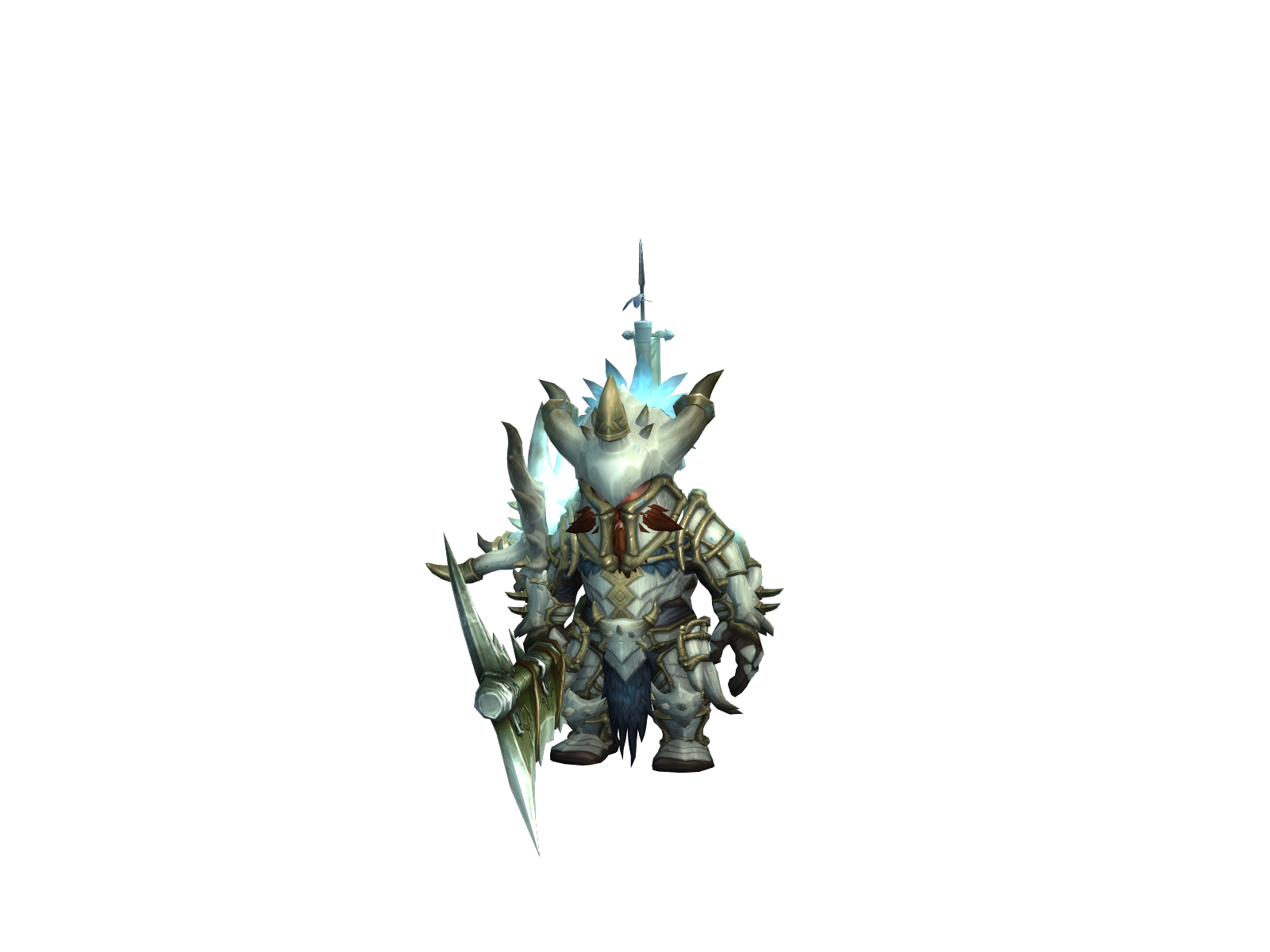 Bïgrïchard 3D character render