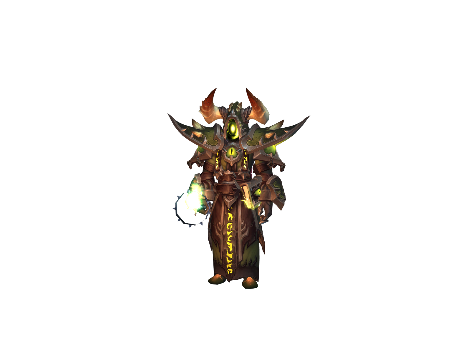 Caôs 3D character render