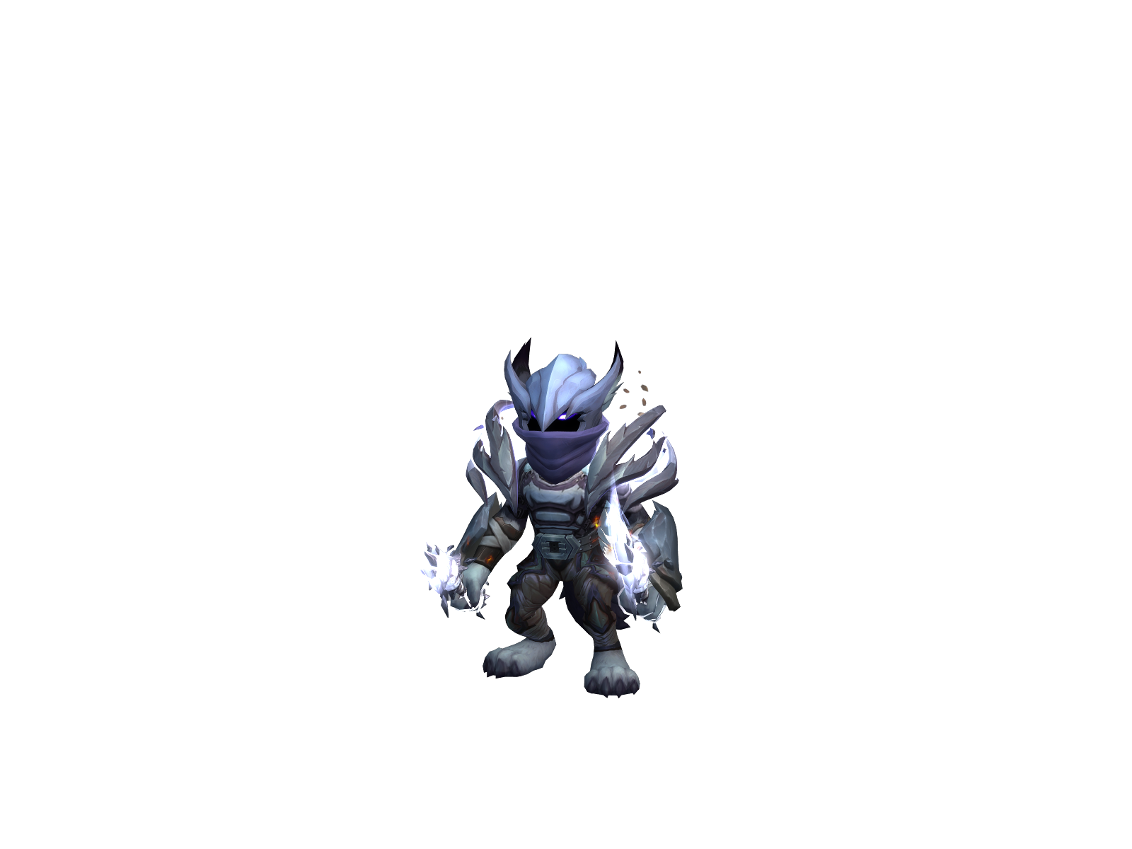 Wittledagger 3D character render