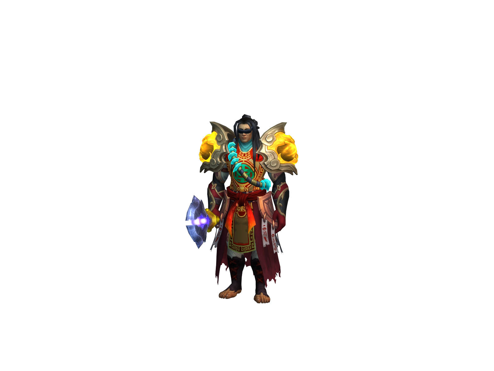 Skarfu 3D character render