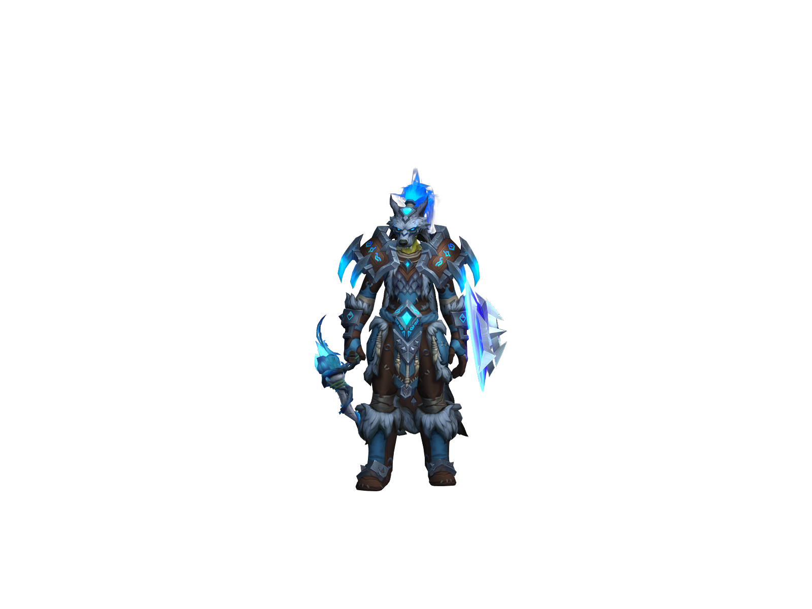 Zêús 3D character render