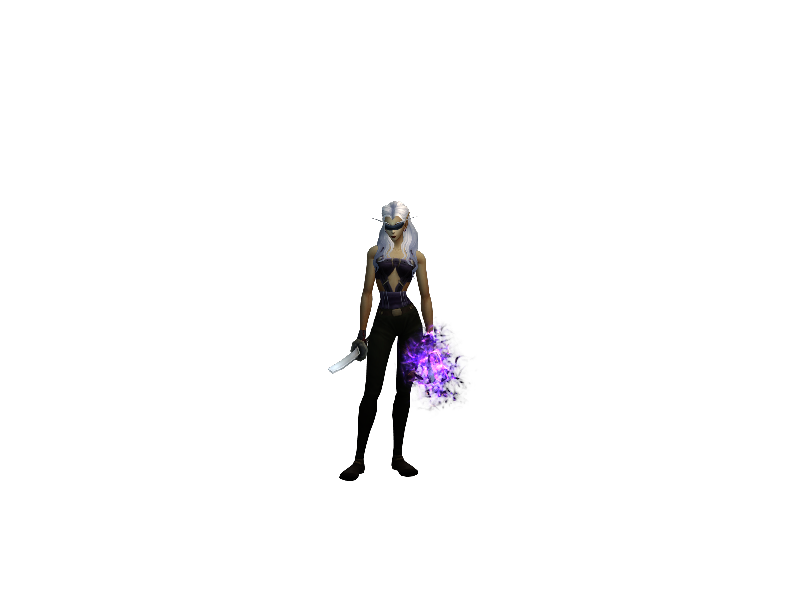 Izuna 3D character render