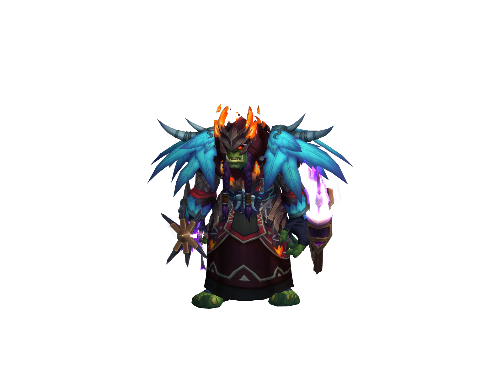 Theyeager 3D character render