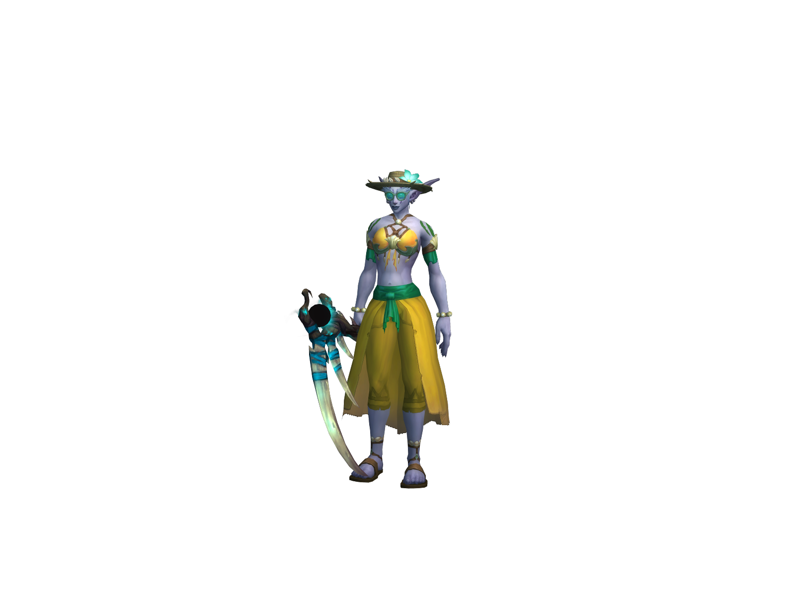 Cheëtah 3D character render