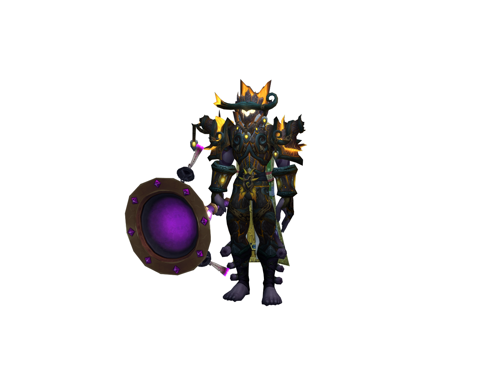 Novacayne 3D character render