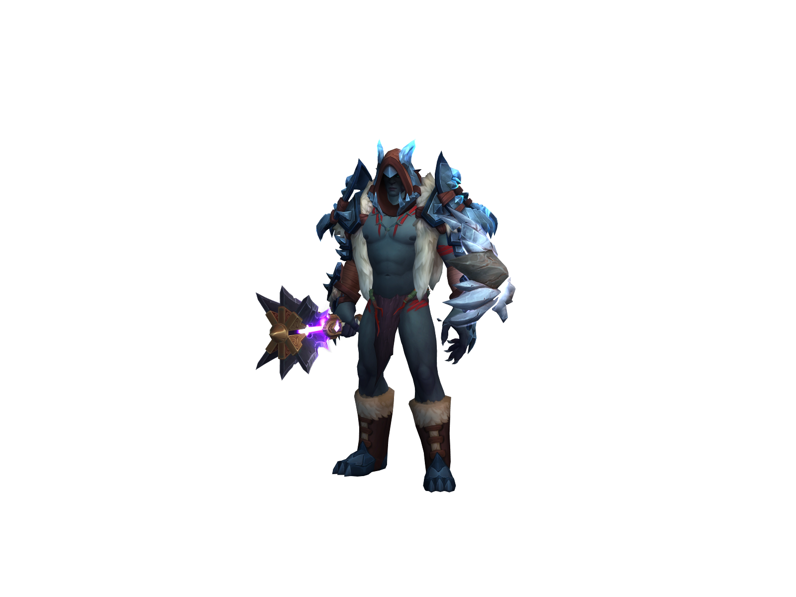 Damnpapa 3D character render