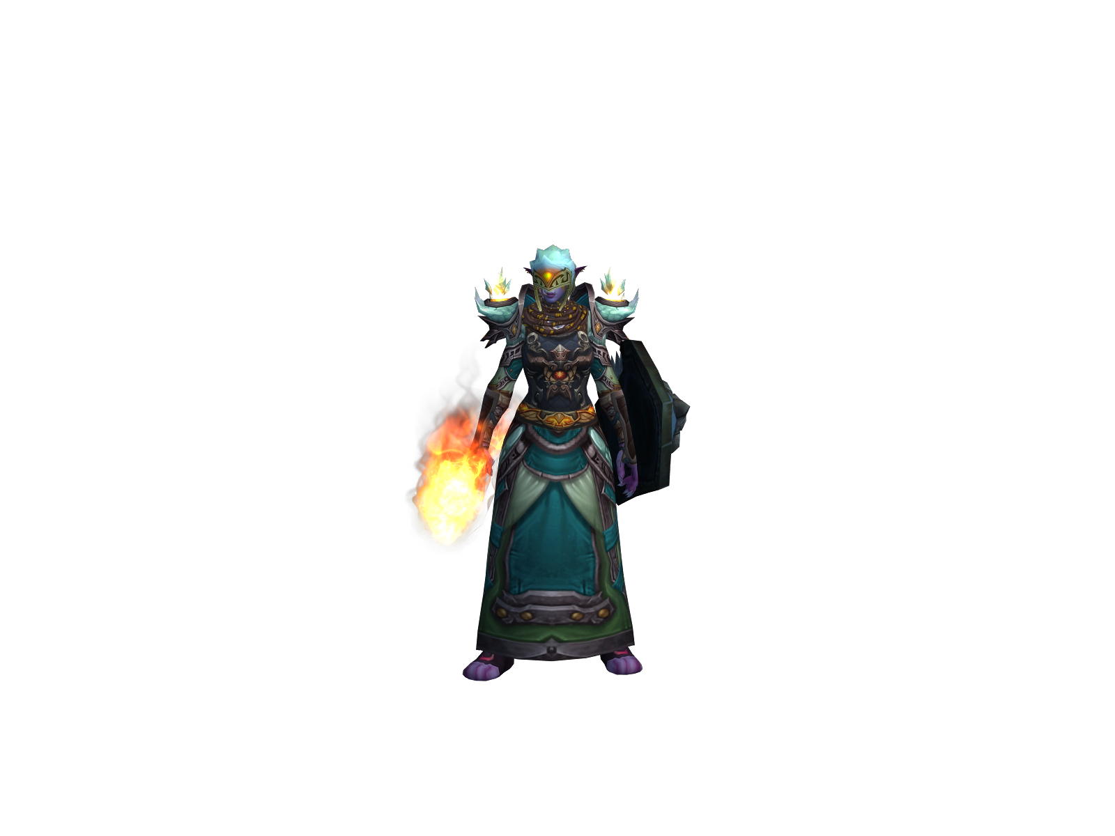 Bootiwarrior 3D character render