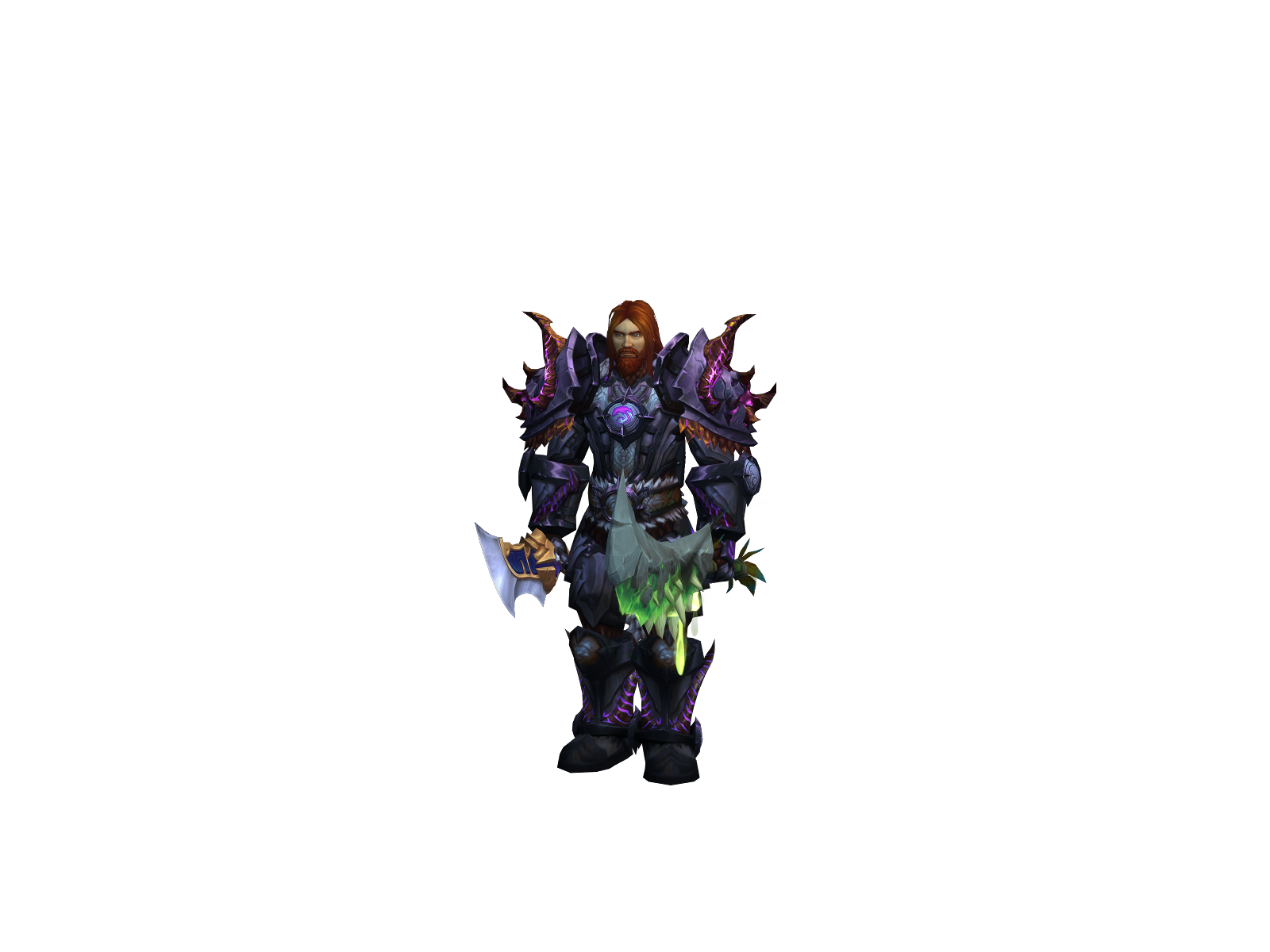 Skjoldguard 3D character render