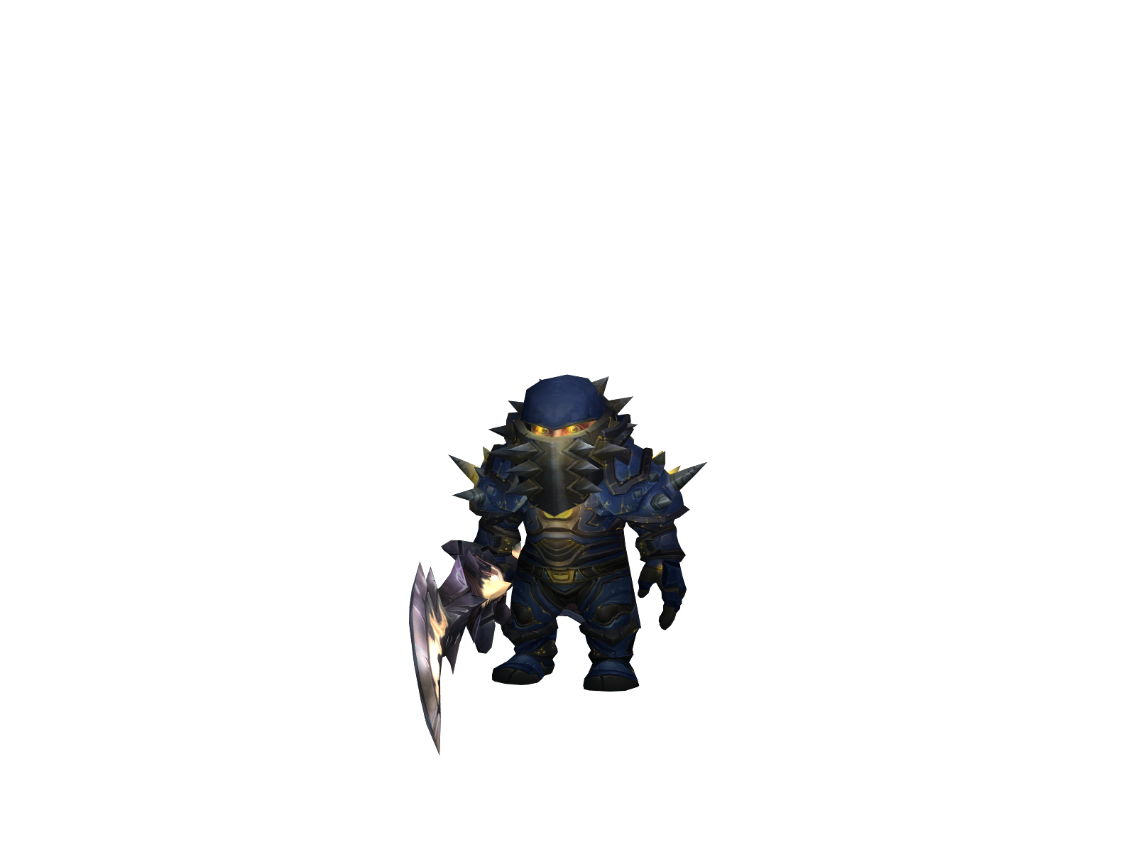 Saggaroth 3D character render