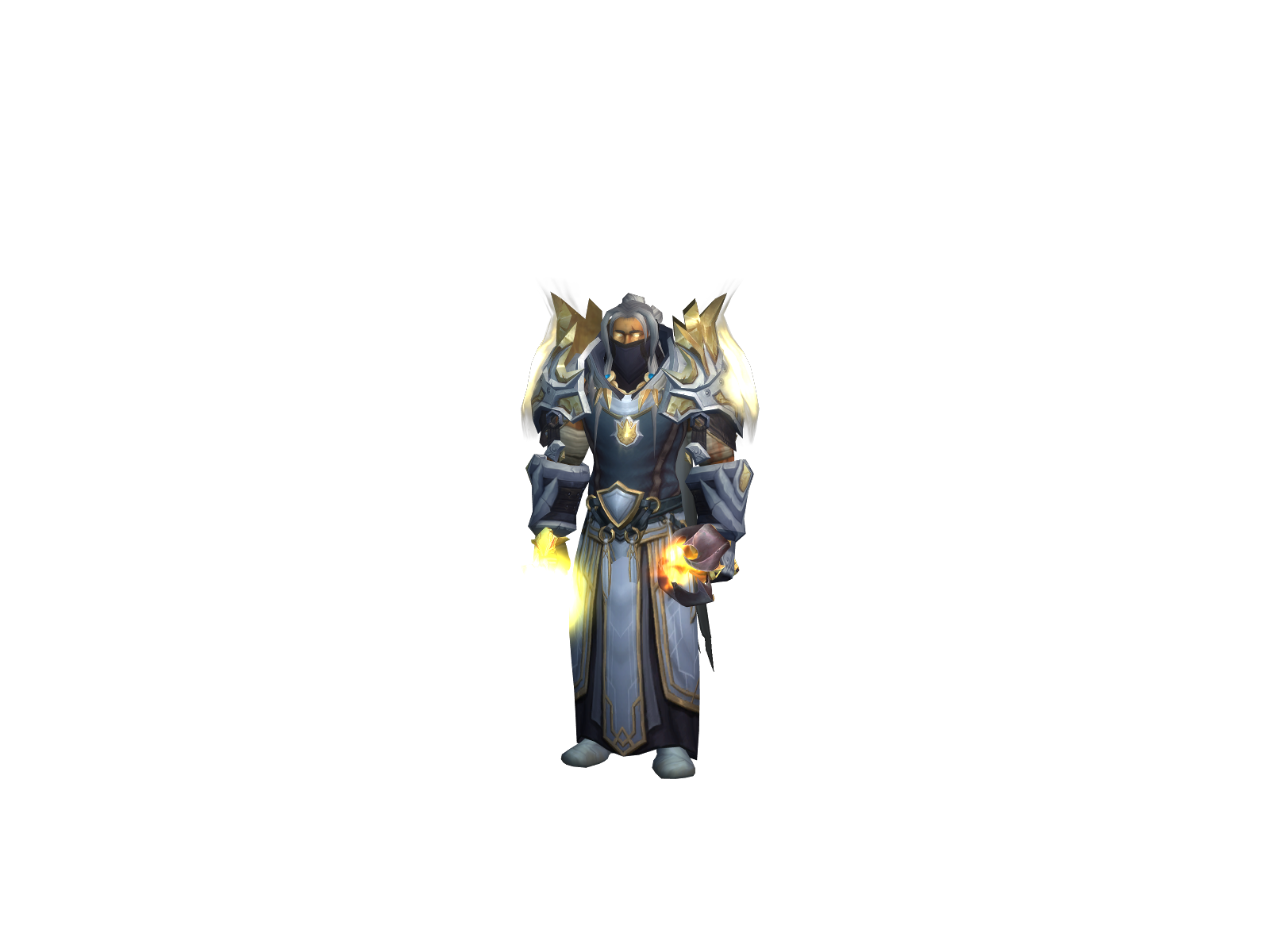 Aídus 3D character render