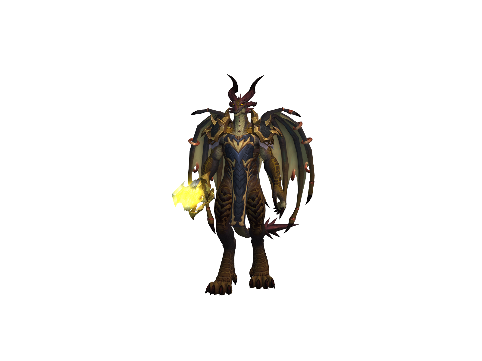 Trenosaur 3D character render