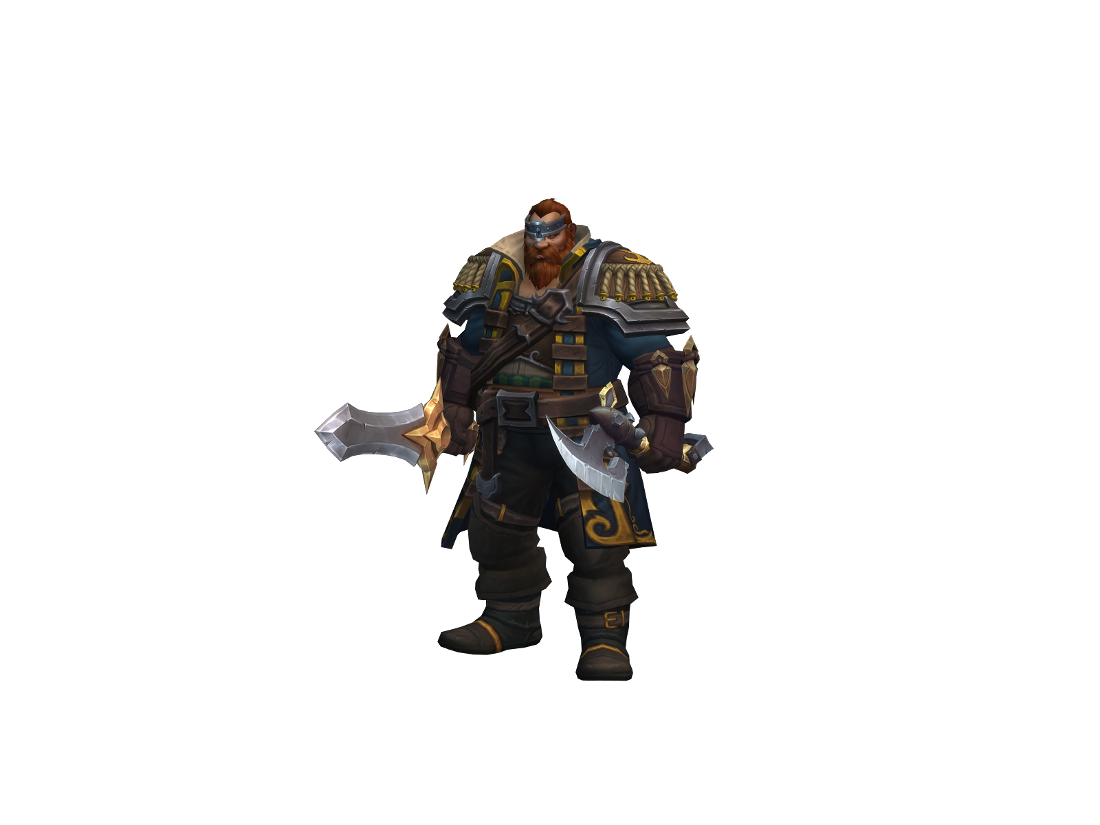 Cuchulaind 3D character render