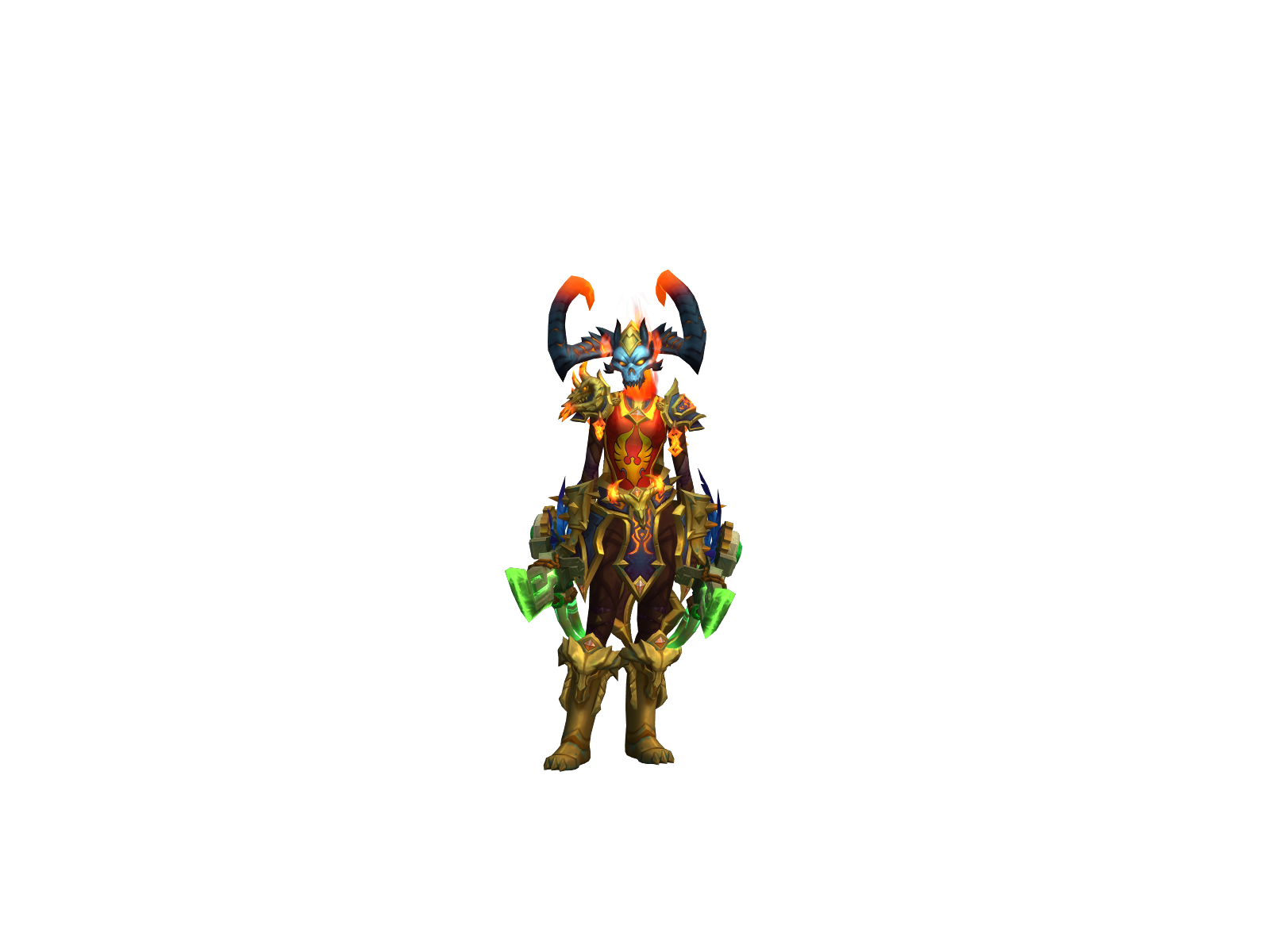 Darktit 3D character render
