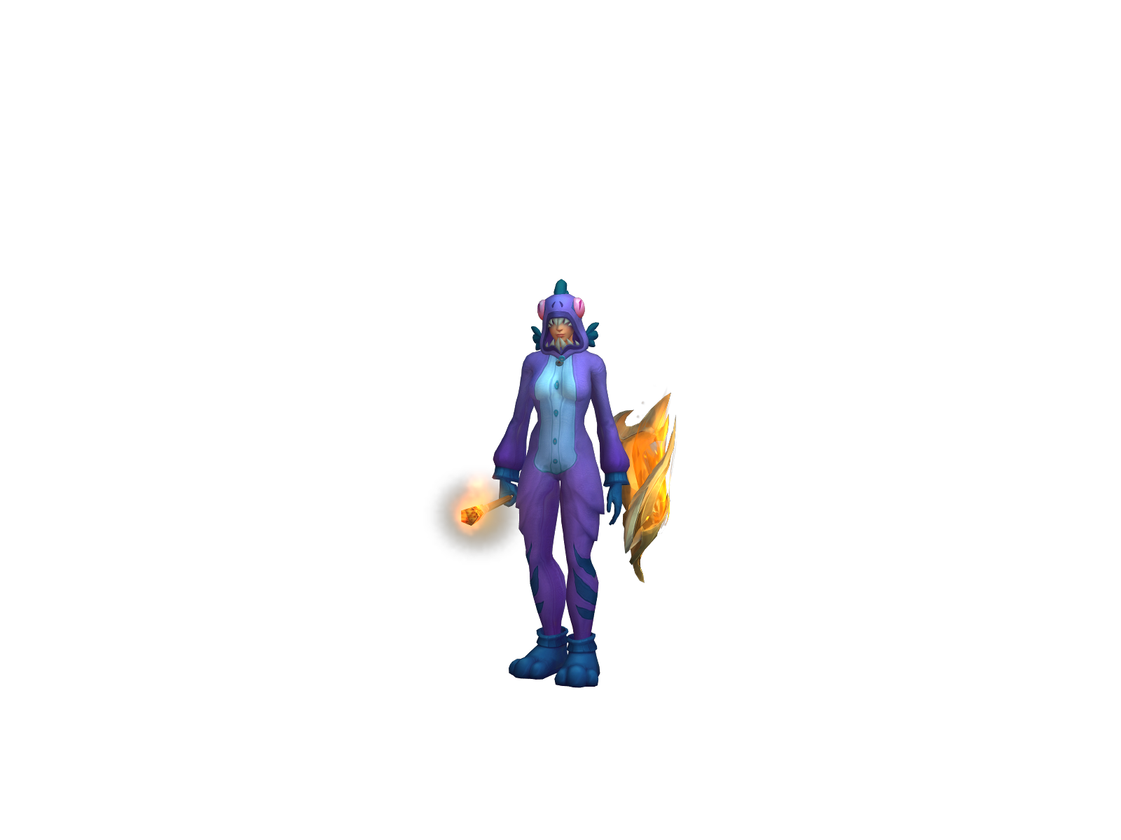 Antiplaque 3D character render