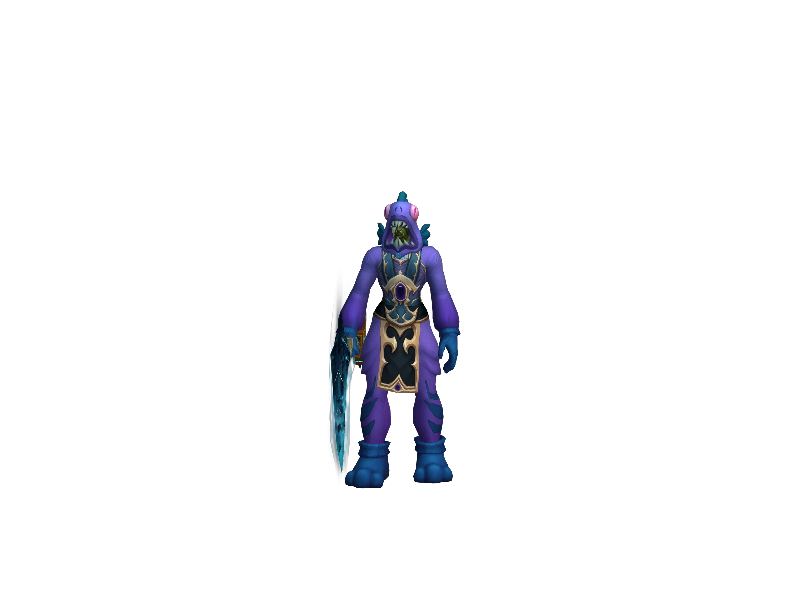Sølape 3D character render