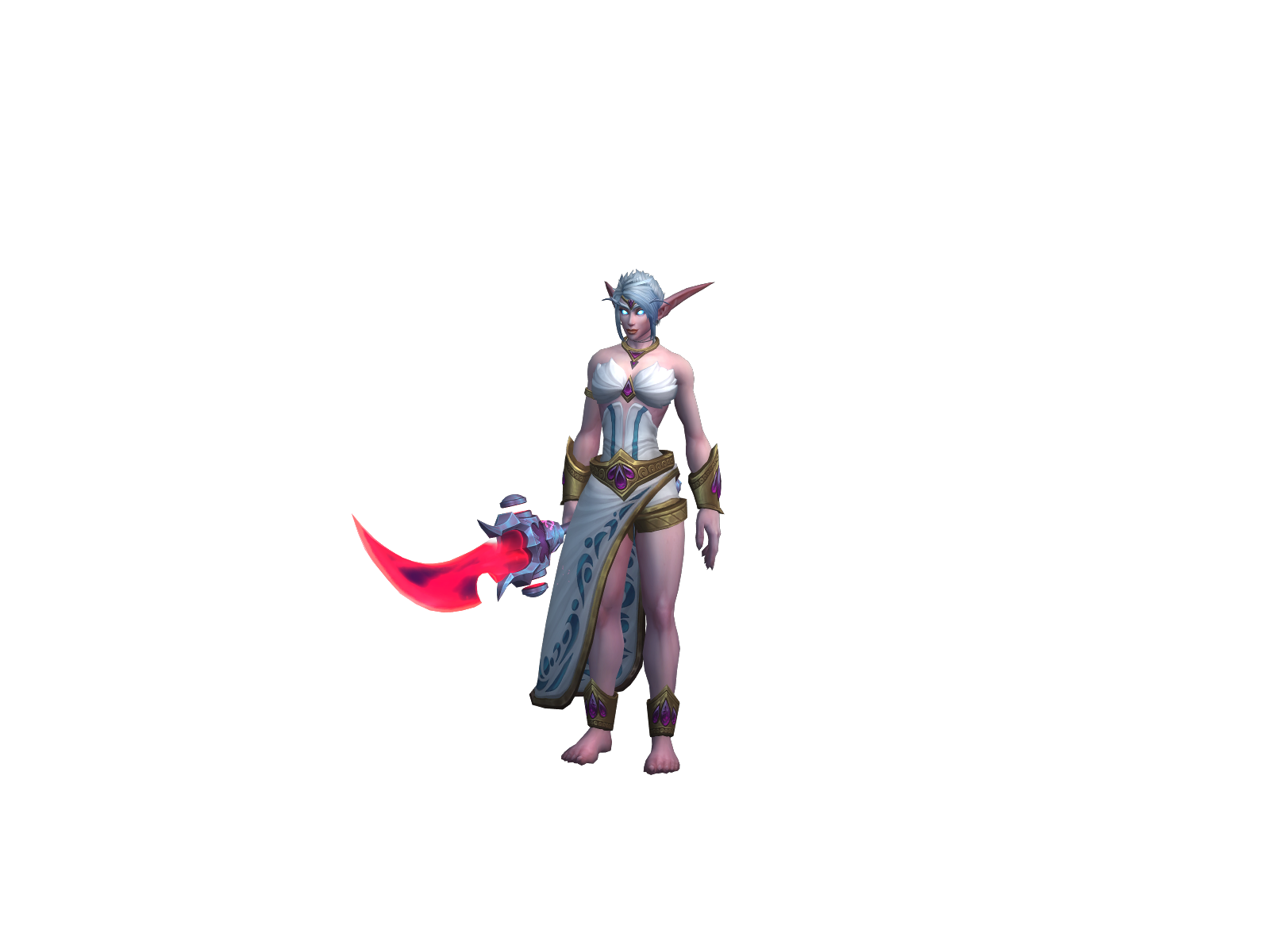 Manys 3D character render