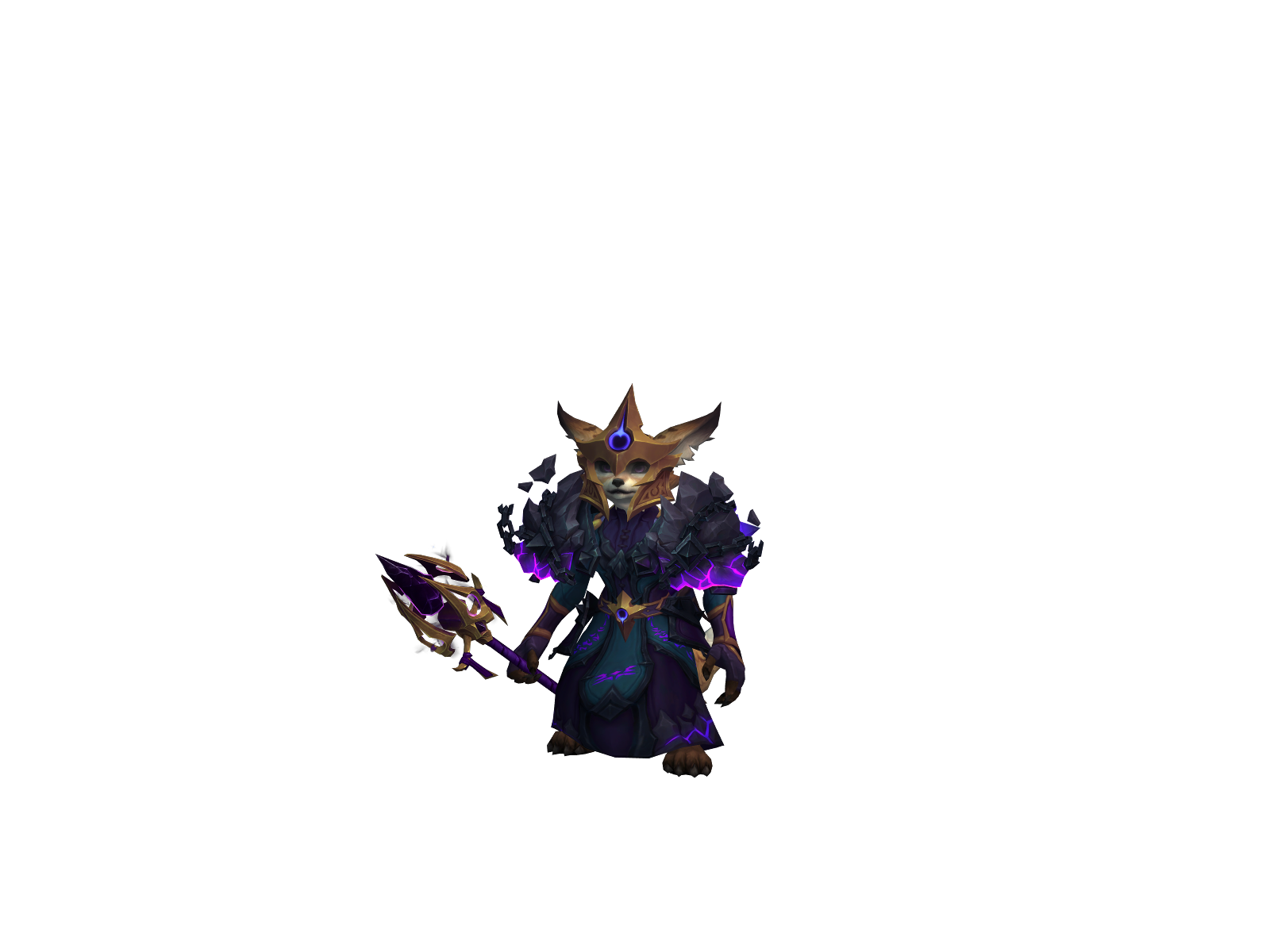 Bittyfox 3D character render