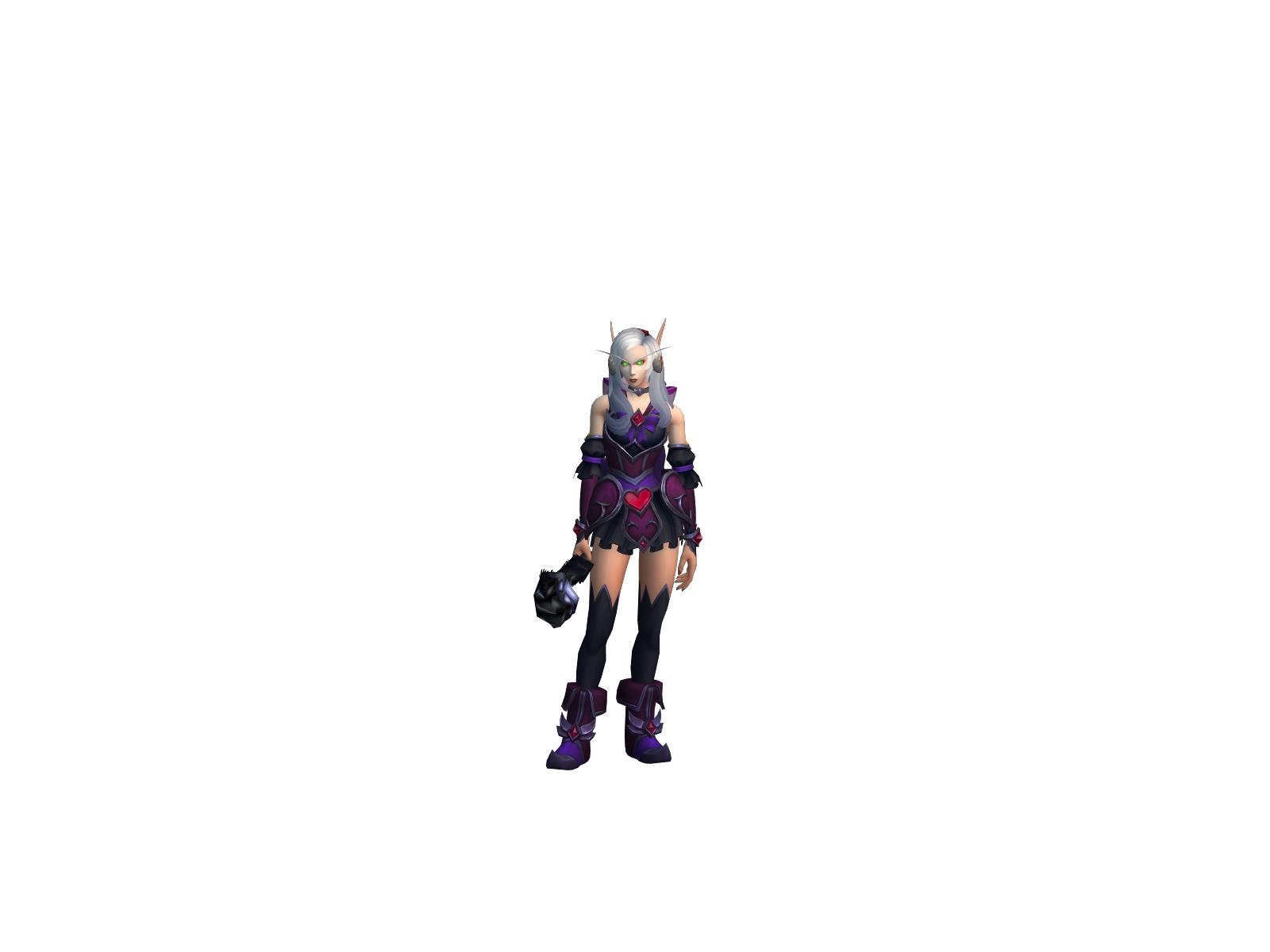 Strawbaddie 3D character render