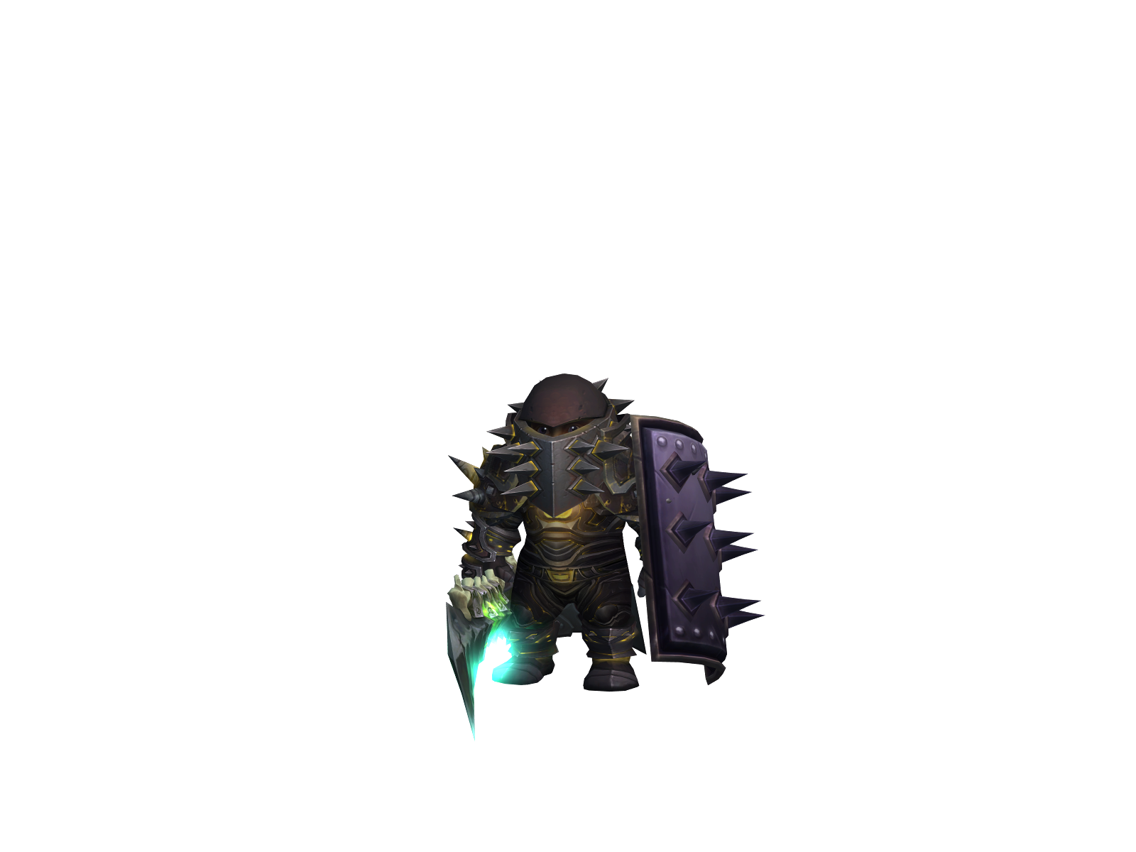 Arganamis 3D character render