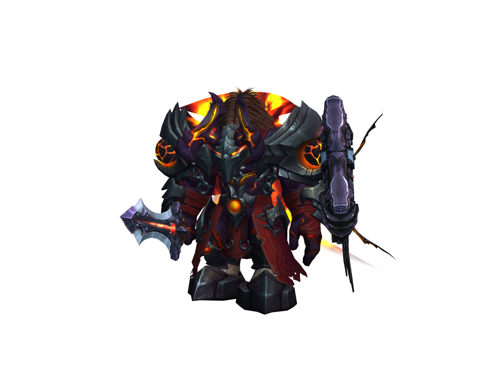 Aurabull 3D character render