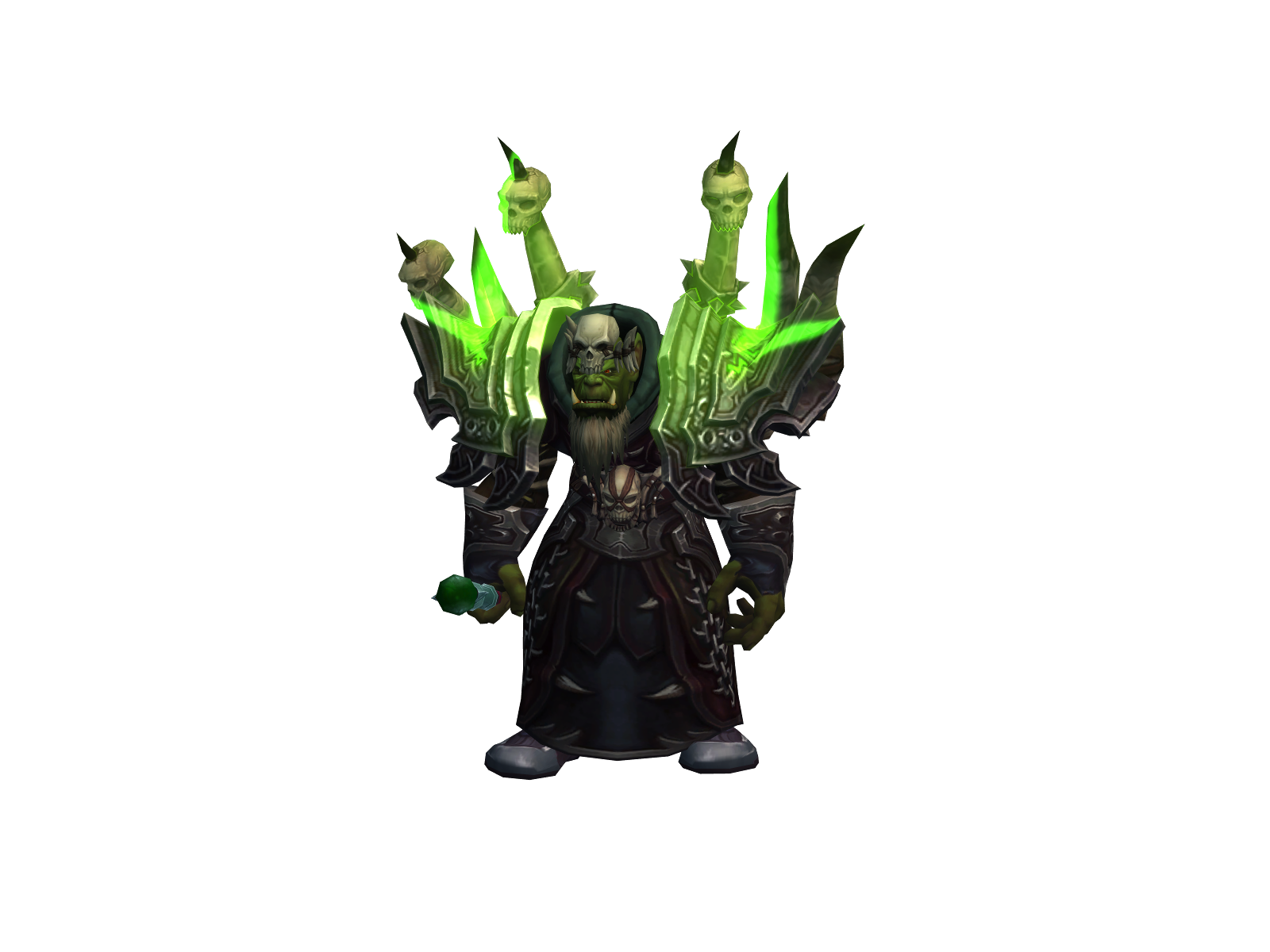 Zonklock 3D character render