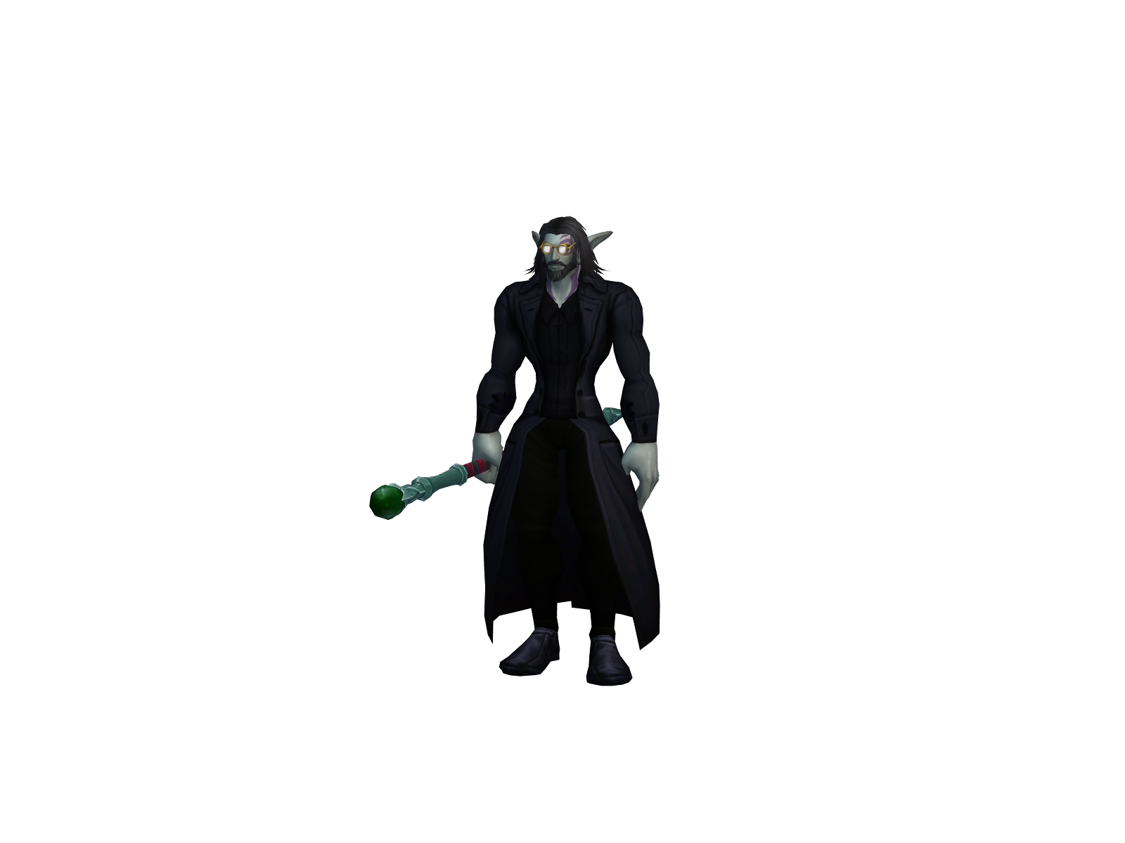 Glàc 3D character render