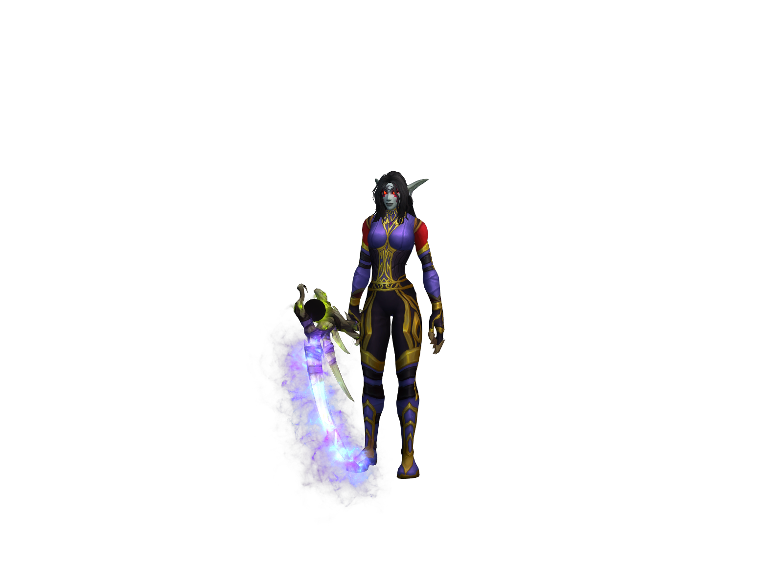 Ellunax 3D character render