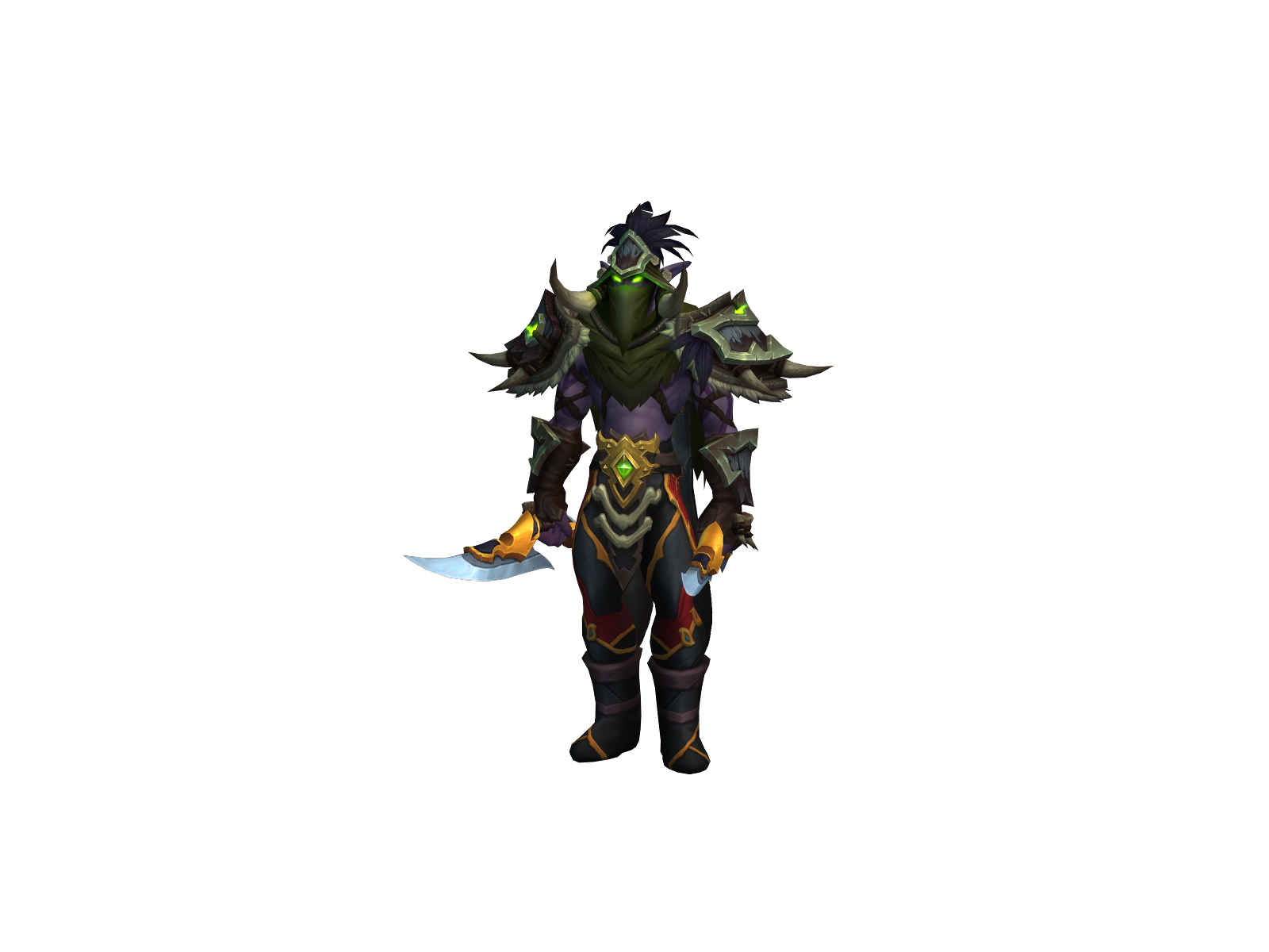 Rèzkin 3D character render