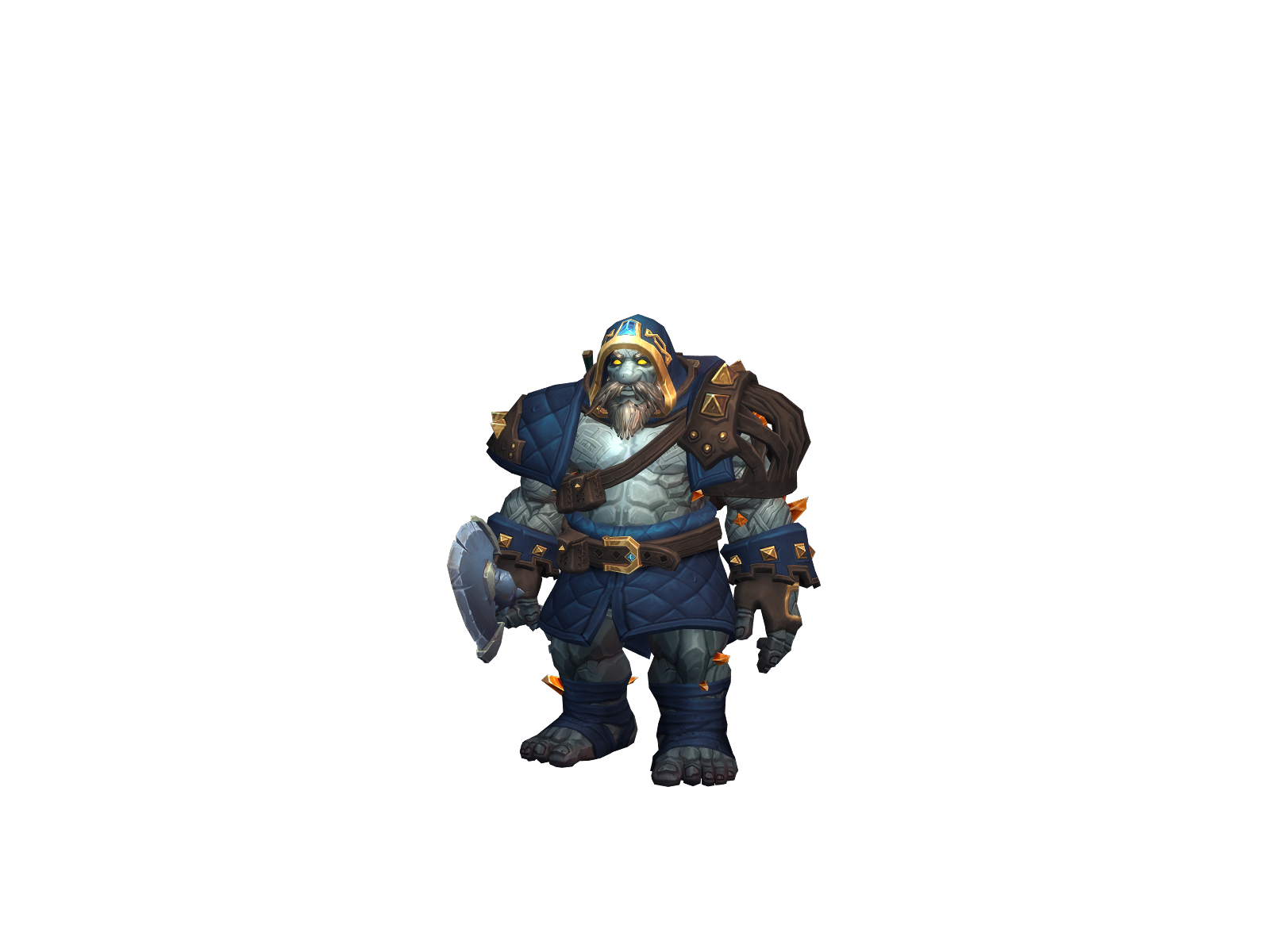 Éarthen 3D character render