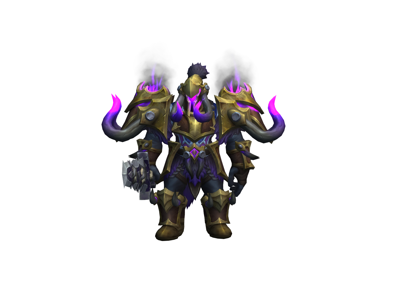 Wararms 3D character render