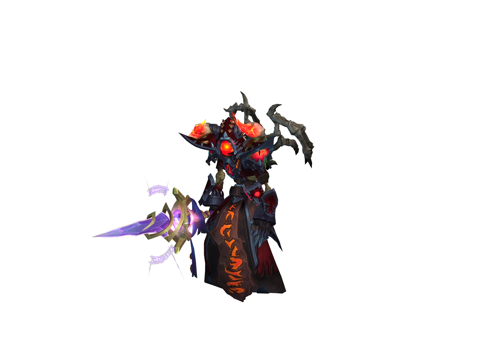 Cursy 3D character render