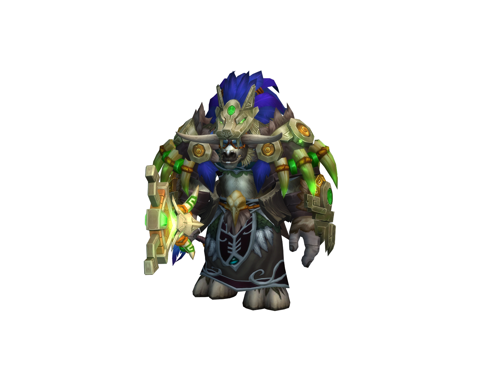 Druidskii 3D character render