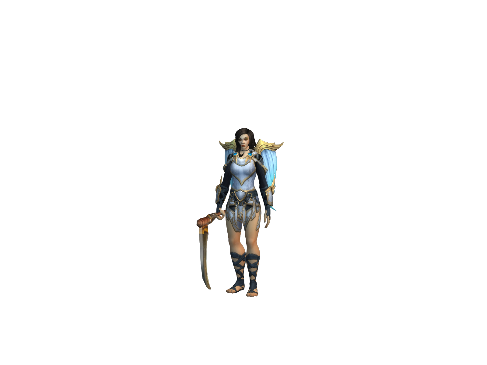 Zeikx 3D character render
