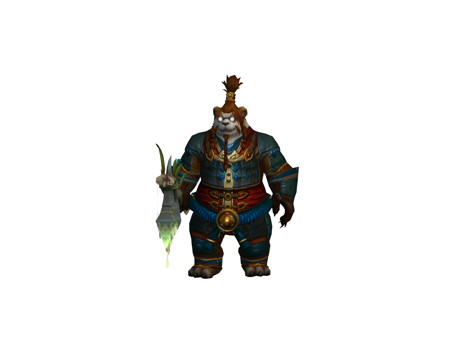 Hordearii 3D character render
