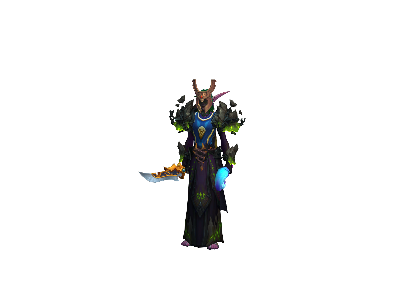 Moonfalas 3D character render