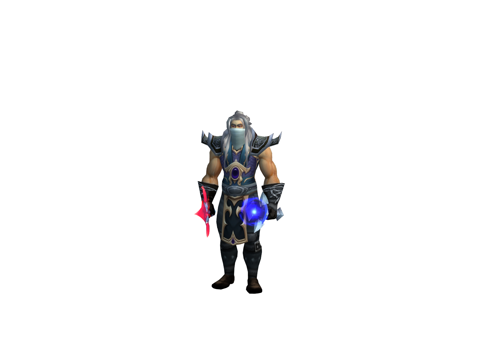 Ðeðios 3D character render