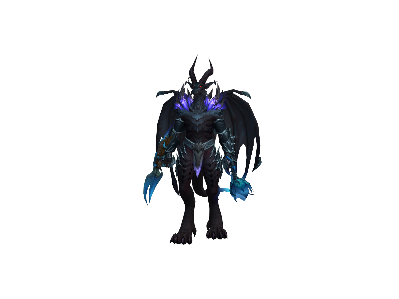 Dracontas 3D character render